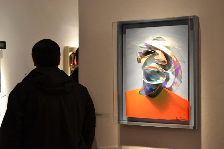 Adam Neate at Elms Lesters Painting Rooms
